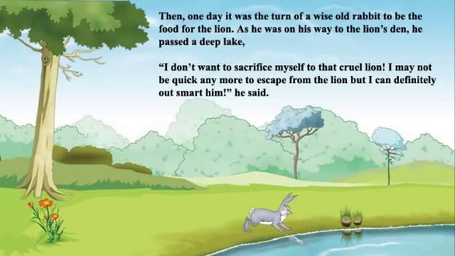English Talking Book - The Wise Rabbit смотреть онлайн