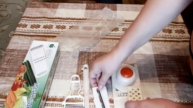 Распаковка товара из Китая Овощерезка Терка смотреть онлайн