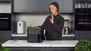 Распаковка нового аэрогриля Midea модели MF-CY55K2