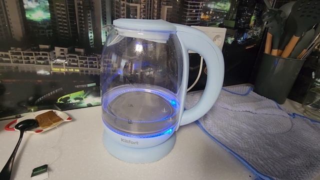 Честный обзор на электрический чайник Kitfort KT-640-1 смотреть онлайн
