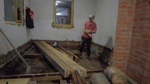 Делаем лаги из досок. Жизнь в деревне после переезда.
