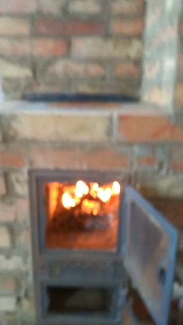 Первый запуск печи. смотреть онлайн