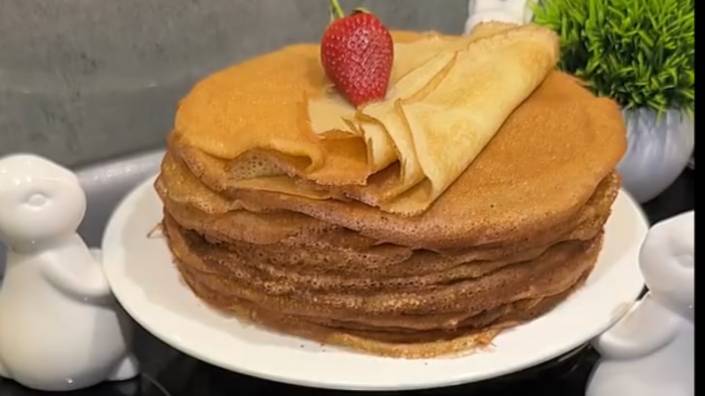 😋🎂БЛИННЫЙ ТОРТИК - Дома🍰