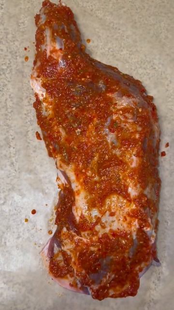 Баранья нога в духовке.Leg of lamb in the oven.Fırında kuzu budu. смотреть онлайн