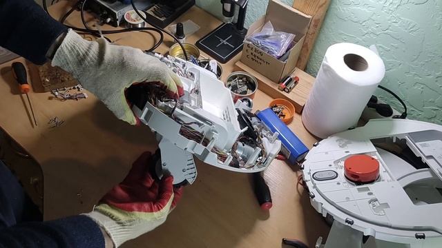 Разбор и ремонт робота-пылесоса xiaomi robot vacuum s10+ смотреть онлайн