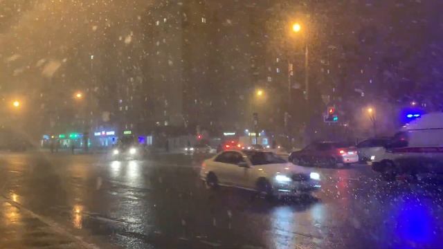 22 03 2021 Снегопад в Отрадном