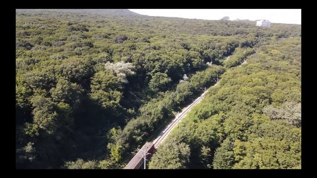 ЭД9М-0164 на соединительном пути от станции Бештау к о.п. Железноводск