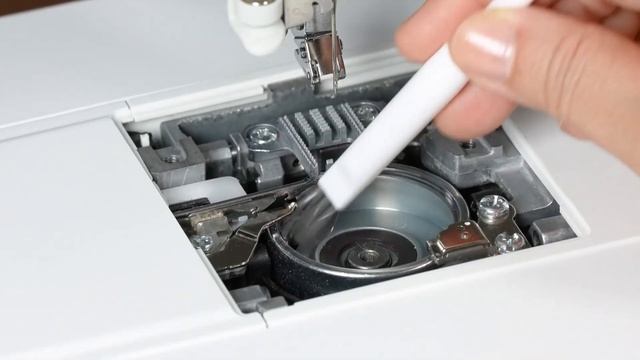 NECCHI 1200 Чистка шпульного отсека