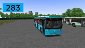 OMSI 2: Автобус №283 Метро Фили - 66-й квартал  Кунцева