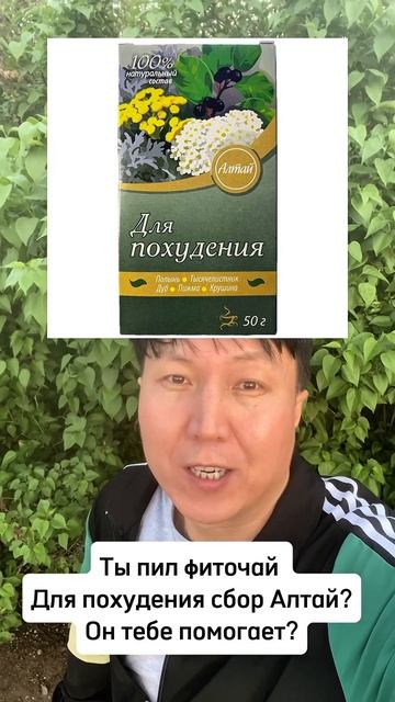 Ты пил фиточай Для похудения сбор Алтай? Он тебе помог? смотреть онлайн