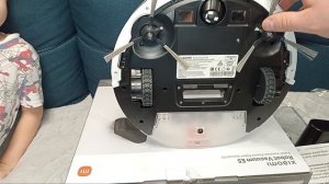 Робот-пылесос Xiaomi Robot Vacuum E5 белый.Обзор распаковка.