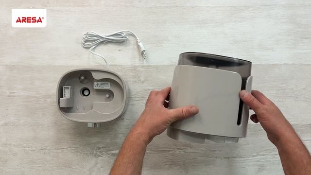 Распаковка увлажнителя воздуха / Unpacking of humidifier ARESA AR-4207 смотреть онлайн