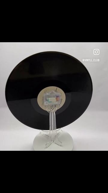 Настенные часы из виниловой пластинки «две девушки», ?