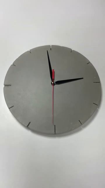 ЧАСЫ ИЗ БЕТОНА DIY