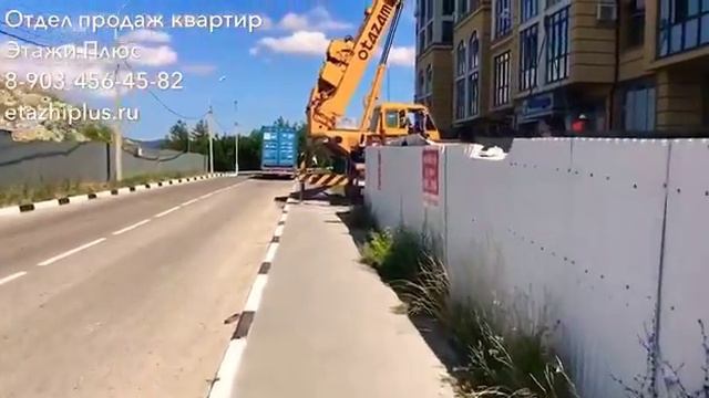 Завершающий этап строительства 3 очереди ЖК Ривьера.