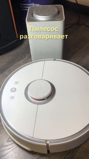 Пылесос ругается. С пылесосом весело. #мегавольт #умны? смотреть онлайн