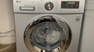 Стирка постельного белья на LG: Интенсивно 60 40 1200об/мин