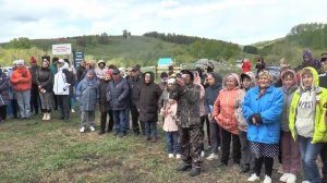 Открытие обелиска к 80-летию победы в Великой Отечественной войне.