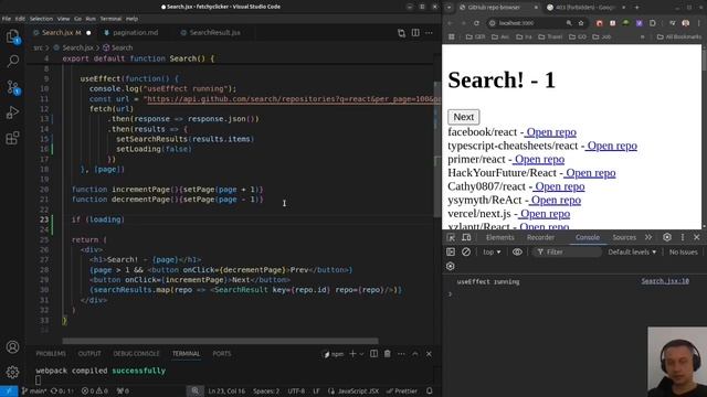 React JS: Pagination | для Начинающих | Урок 40