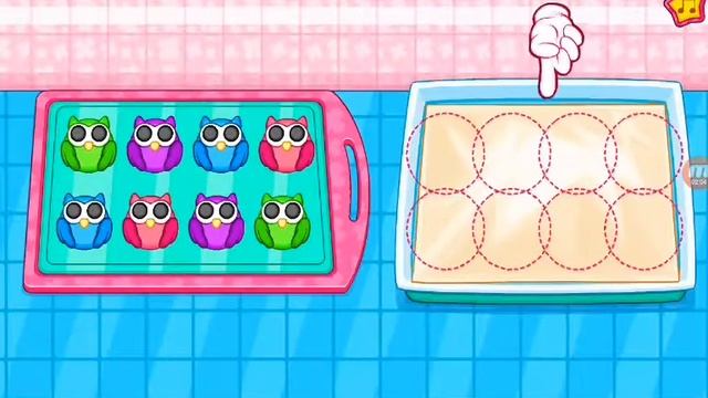 Готовим печенье в форме совы смотреть онлайн