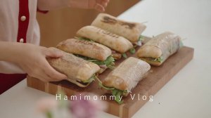 HAMIMOMMY Уютные праздники дома 🍉  Семья, еда и смех  Приготовление кимчи из редиса  Видеоблог