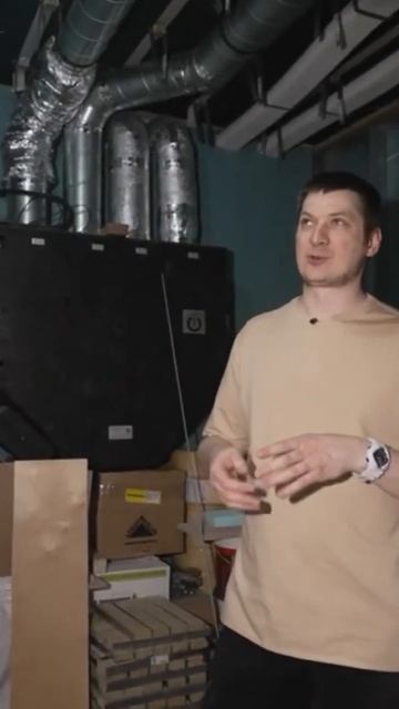 Приточная вентиляция.Рекуператор! #алексейбелянин #ве смотреть онлайн