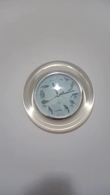 Часы весит на стене в комнате 8.