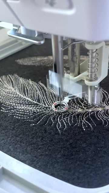 Когда на помощь приходит вышивальная машина #вышиваль смотреть онлайн