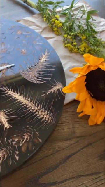 Часы из смолы, часы настенные, часы домашние, часы из ш? смотреть онлайн