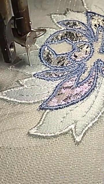 Бесплатный подробный мастер клас по машинной вышивке.