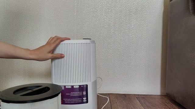 Очиститель воздуха Polaris PPA 2025 WI-FI IQ Home. Распаковка и дет? смотреть онлайн