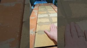 Перекрытие шамотного топливника печи.