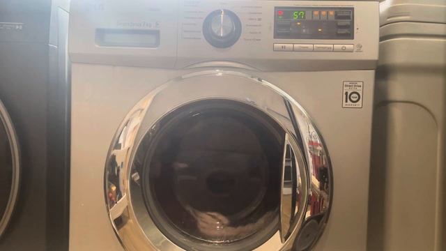 Стирка полотенец на LG: Хлопок 40 1200об/мин + предв (полный смотреть онлайн