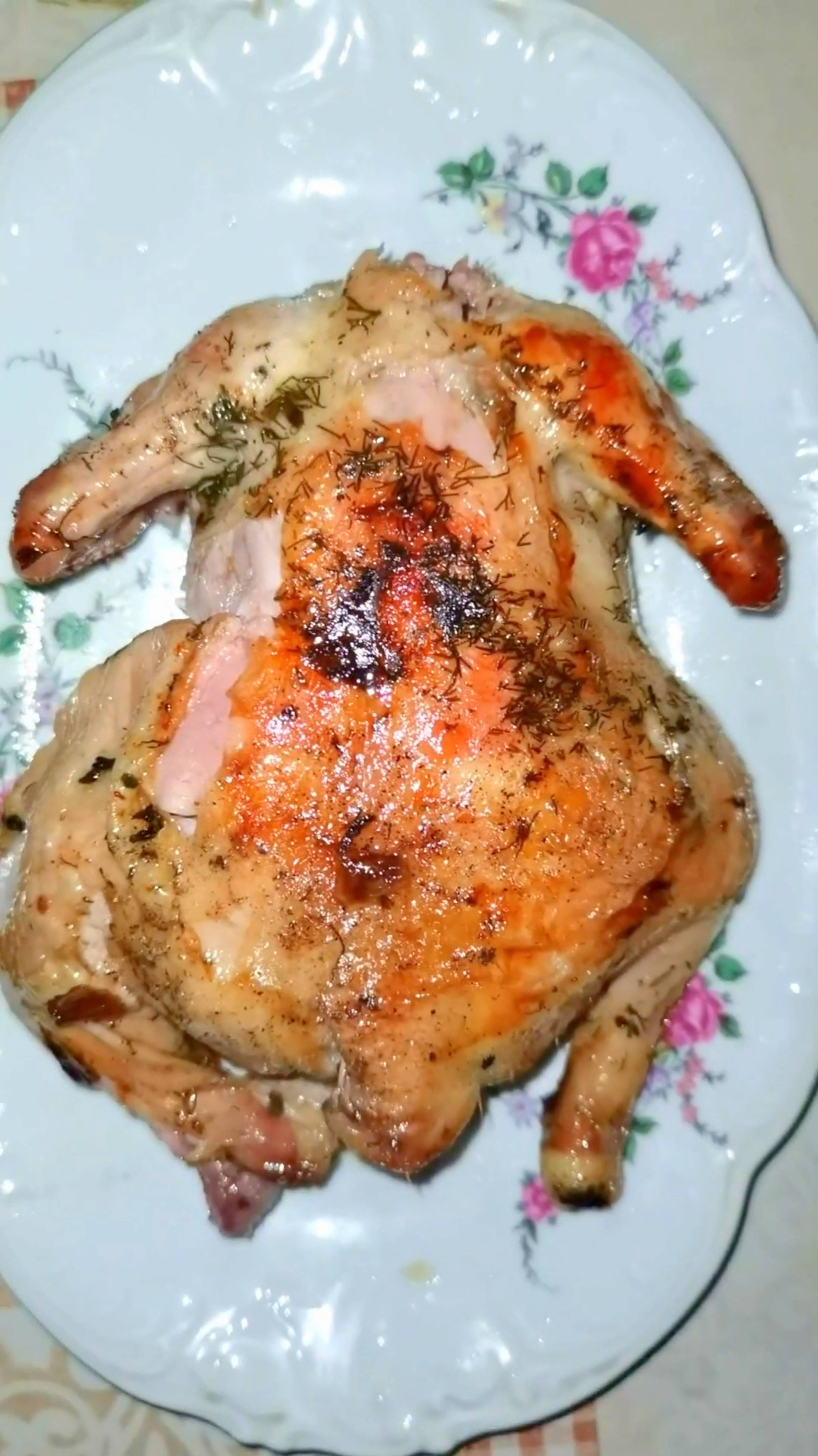 Курочка в духовке