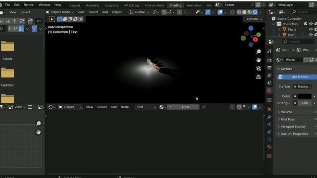 Как сделать неоновый текст в Blender? #блендер смотреть онлайн