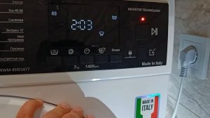 Обзор стиральной машины Korting KWM 45ID1477