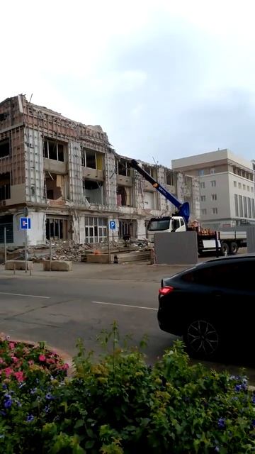 Демонтаж ЦУМа.г.Барнаул 2024год.