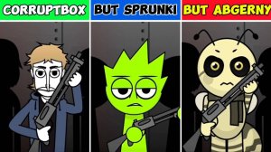 МИКС 🎶 CORRUPTBOX VS CORRUPTBOX НО SPRUNKI 😎 С СТРАШНЫМ ЗВУКОМ ИЗ INCREDIBOX!!! 😱