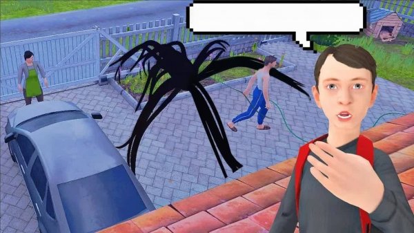 😨 Я ВЫЗВАЛ МОНСТРА И ЗАКРЫЛ ЕГО В ДОМЕ АНДРЕЯ! // SchoolBoy Runaway