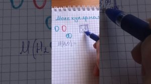 Как рассчитать молекулярную массу. Химия. 7класс. Моле?