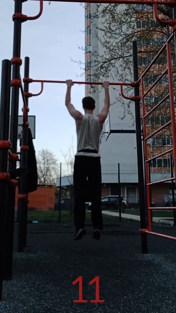 15 Подтягиваний С Весом В 16 КГ !#тренировка #стритлифтин смотреть онлайн