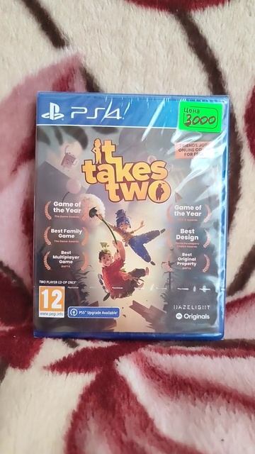 Диск It Takes Two (новый) #Игры для ps4 смотреть онлайн