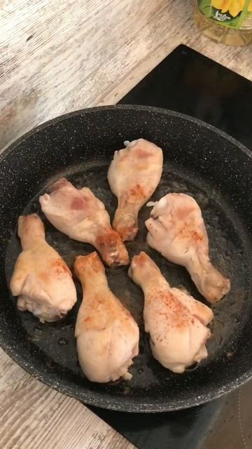 Куриные ножки со сметаной . смотреть онлайн