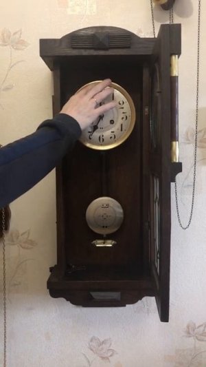 Часы настенные с боем Junghans 1912 г Германия