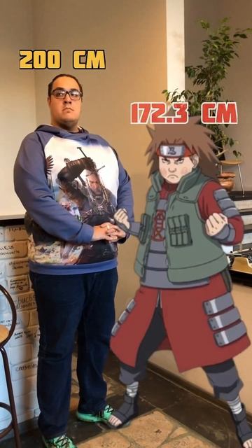 Легендарное сравнение роста по НАРУТО😱😂 смотреть онлайн
