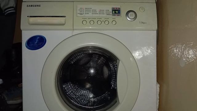 Тестовый режим в стиральной машине Samsung модель p843 (пят? смотреть онлайн