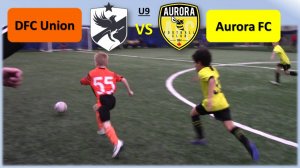 Детский Футбол в Канаде. ФК СОЮЗ против Футбольного Клуба Аврора. Дети до 9 лет.
