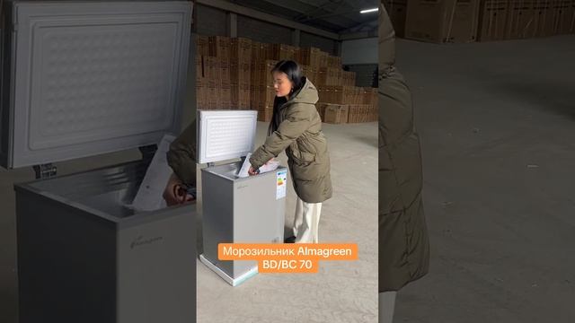 Морозильник Almagreen BD/BC 70 серый смотреть онлайн