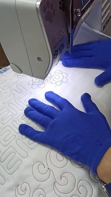 Стёжка образцов.