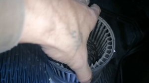 #чистка вентилятора печки на Lade Veste